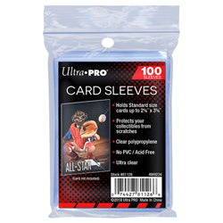 Card Sleeves Store Safe 100ct - LIMIT 20
