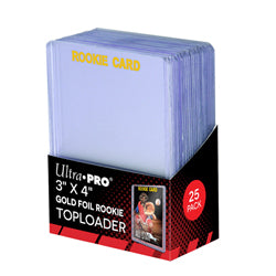 Toploads 3x4 Rookie Gold