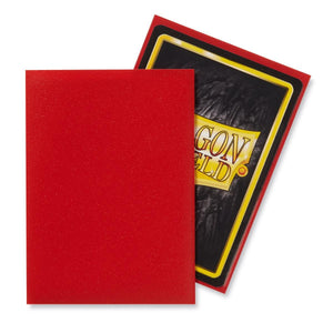 Dragon Shield Standard Sleeves Crimson Matte 100ct