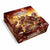 a piece of cake sitting on top of a box 