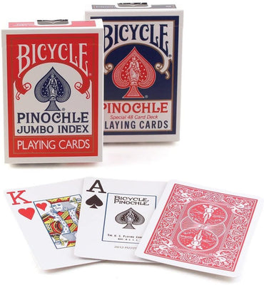 Bicycle - Jumbo Pinochle Deck | Skaf Express