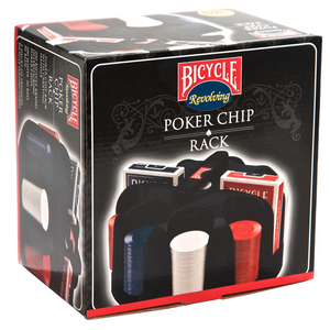 Bicycle - revolving poker chip rack