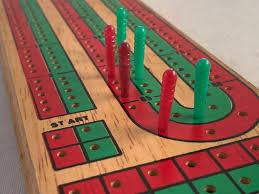 Cribbage Board Two color track | Skaf Express