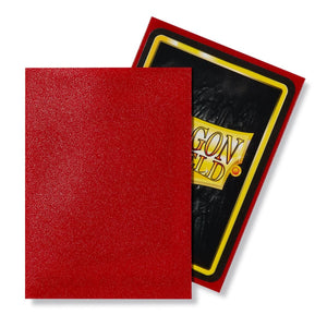 Dragon Shield Standard Ruby Matte Sleeves 100ct