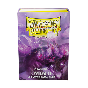 Dragon Shield: Japanese Size 60ct Sleeves - Wraith (Dual Matte)