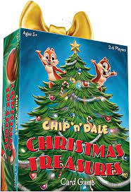 Disney Chip N Dale Xmas Treasures Card Game