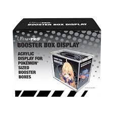 Acrylic Booster Box Display Pokemon Style