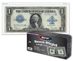 Semi-Rigid Currency Large Bill