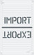 Import/Export