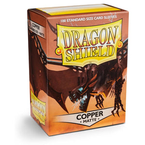 Dragon Shield Sleeves Copper Matte Standard 100ct