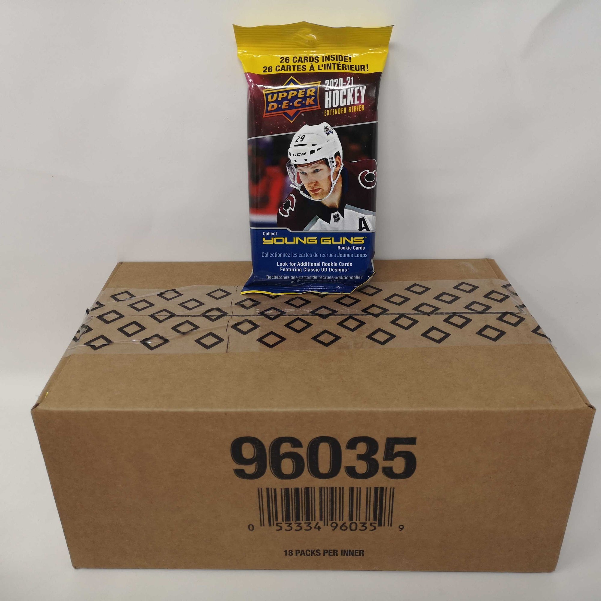 20/21 Upper Deck Hockey Extended Fat Pack - Inner Box