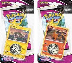 Pokemon SWSH8 - Fusion Strike Checklane Blister - Tepig - LIM 4