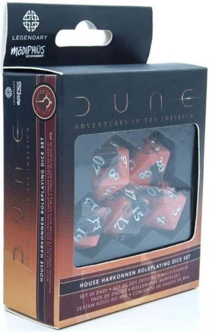 Dune RPG Harkonnen Dice Set