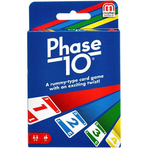 Phase 10 card Game (Bilingual)