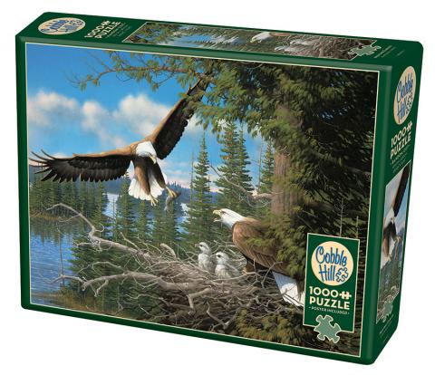 Nesting Eagles 1000pc Puzzle