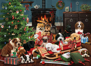 Christmas Puppies- Puzzles