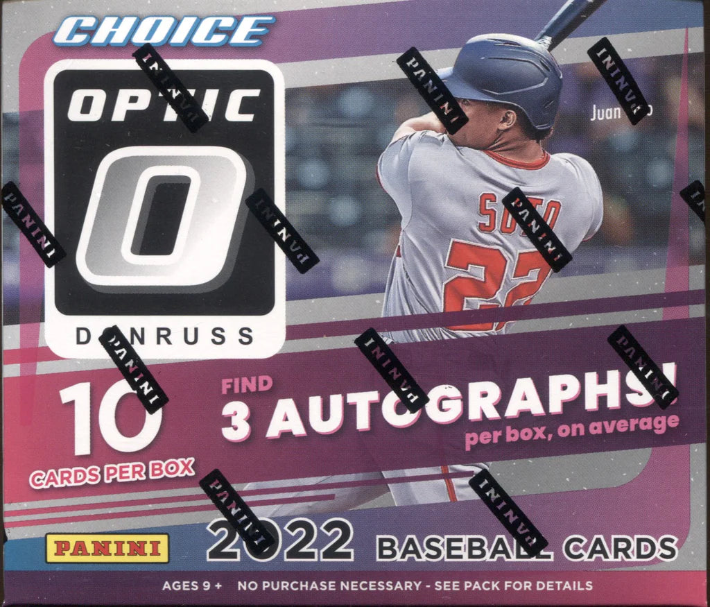 2022 Panini Donruss Optic Baseball Choice