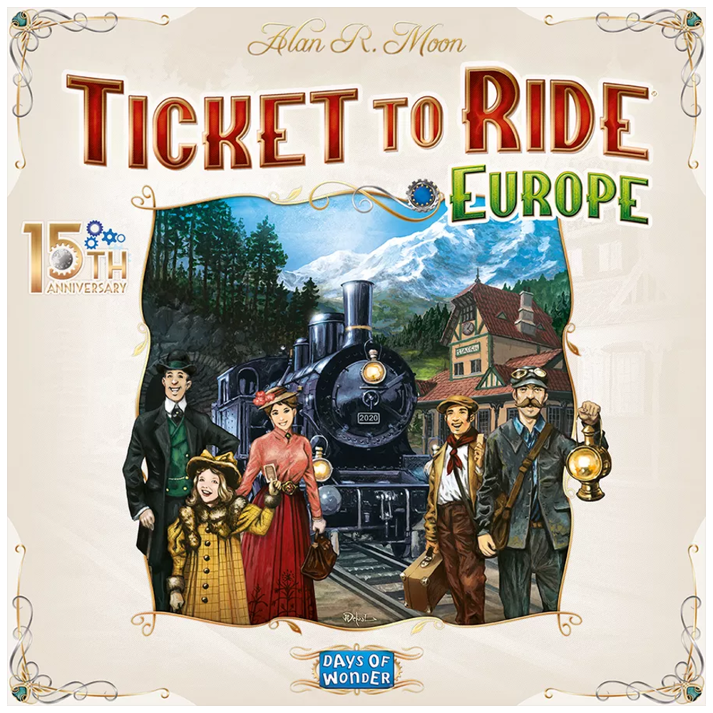 Ticket to Ride- Europe - 15th Anniversary Edition