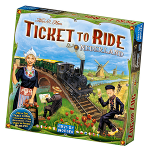 Ticket to Ride - Map # 4 - Nederland