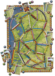 Ticket to Ride - Map # 4 - Nederland